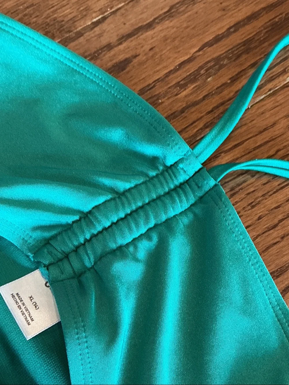 art class Teal Halter-Style One-Piece Swimsuit
